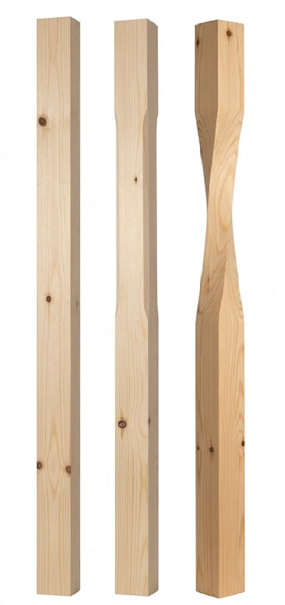 Pine 95mm Newel Posts